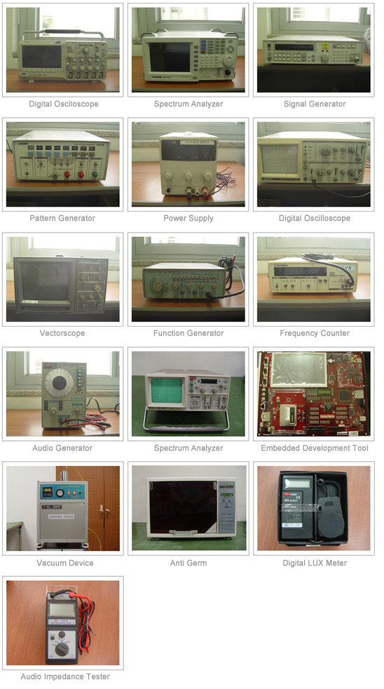 Main equipment holding